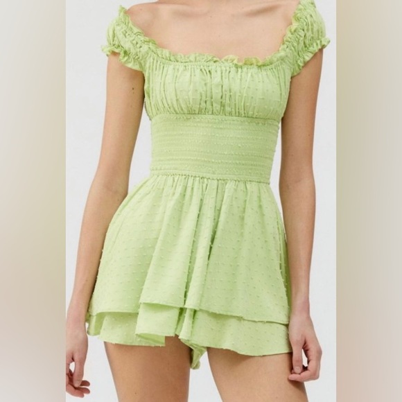 Urban Outfitters Dresses & Skirts - Urban outfitters green dress/romper